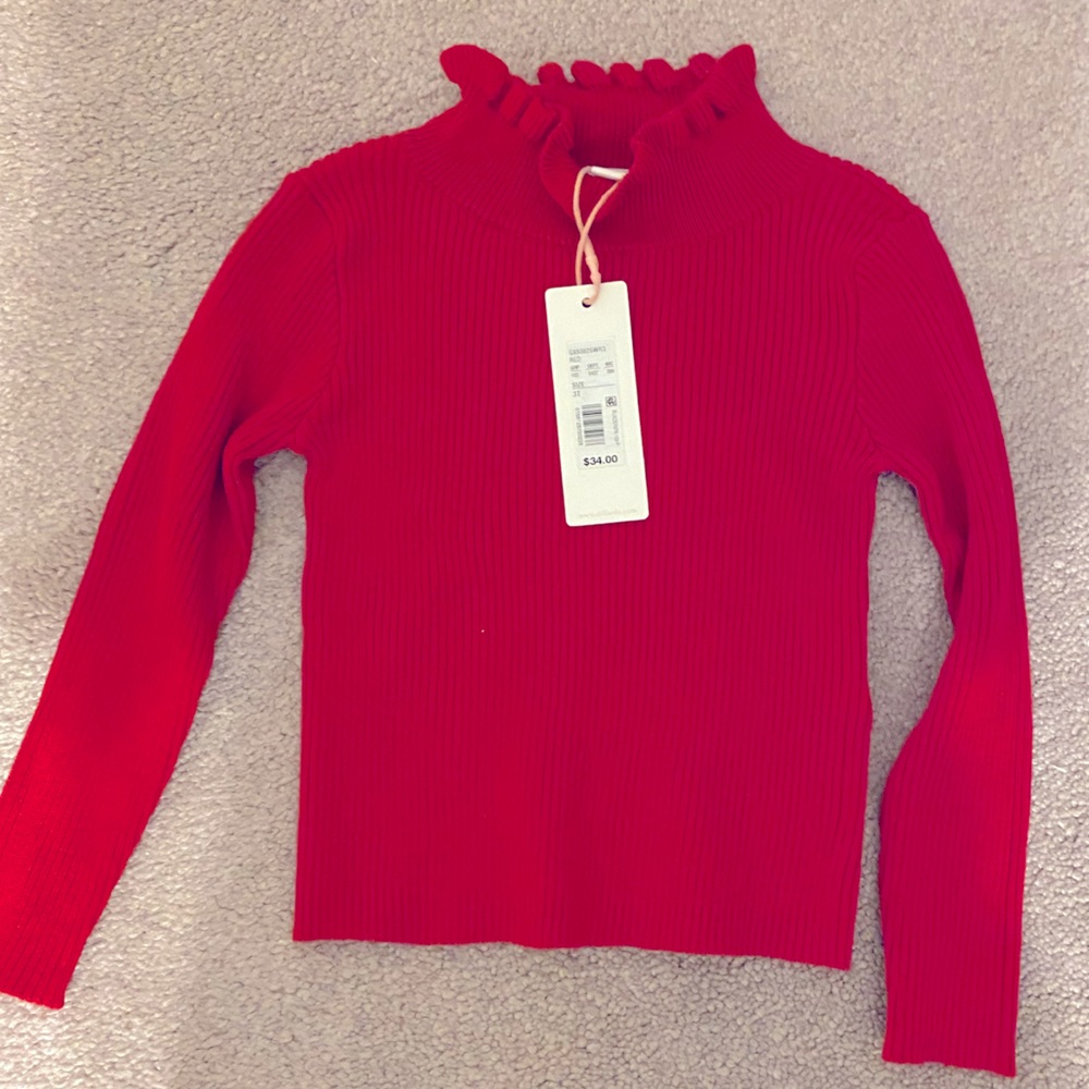 GB 3T red sweater